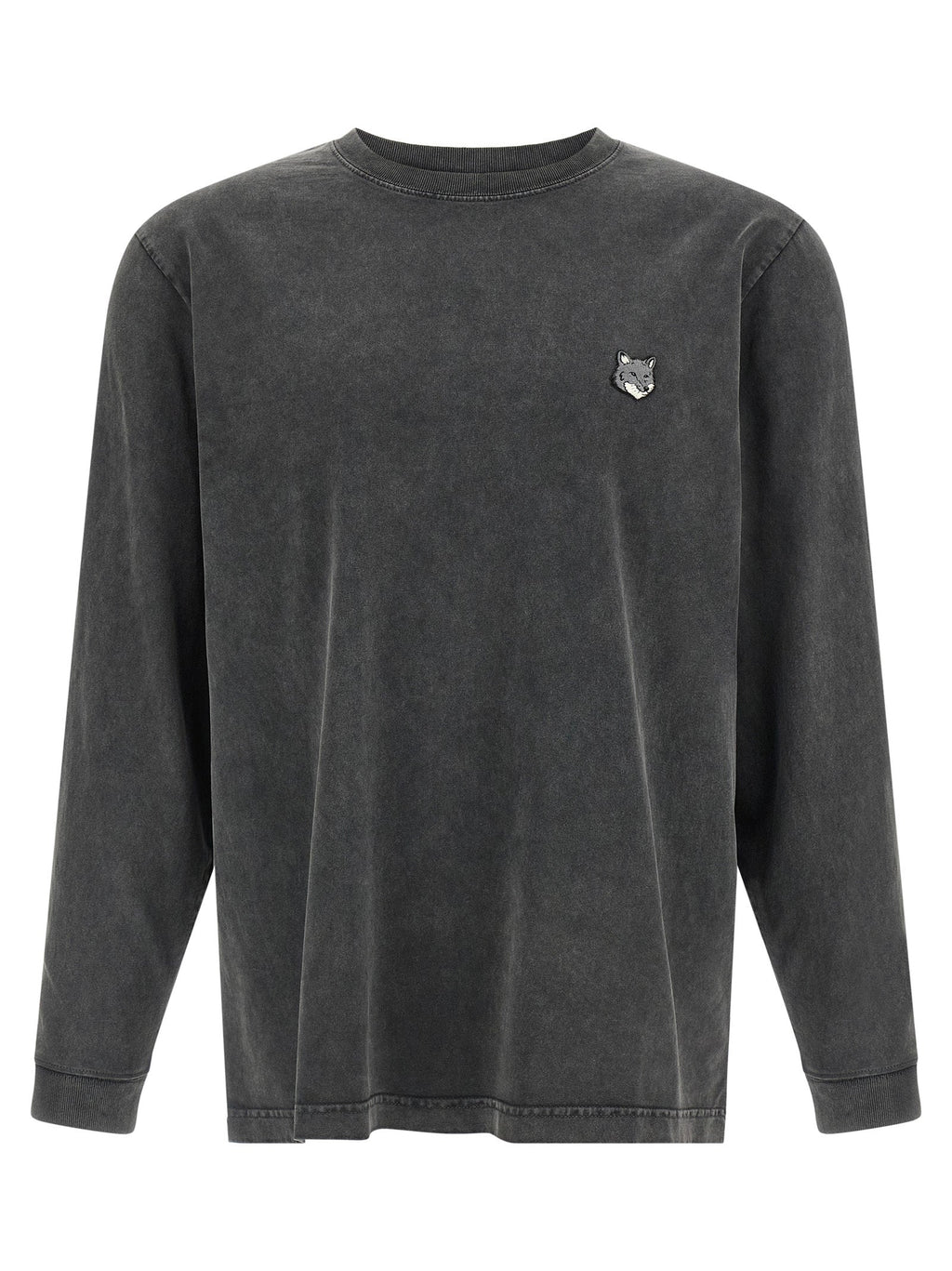 Maison Kitsuné Black Organic Cotton T-Shirt