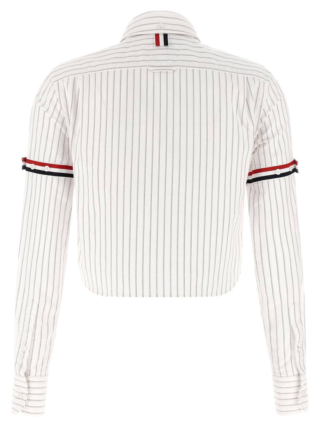 Thom Browne White Cotton Blouse