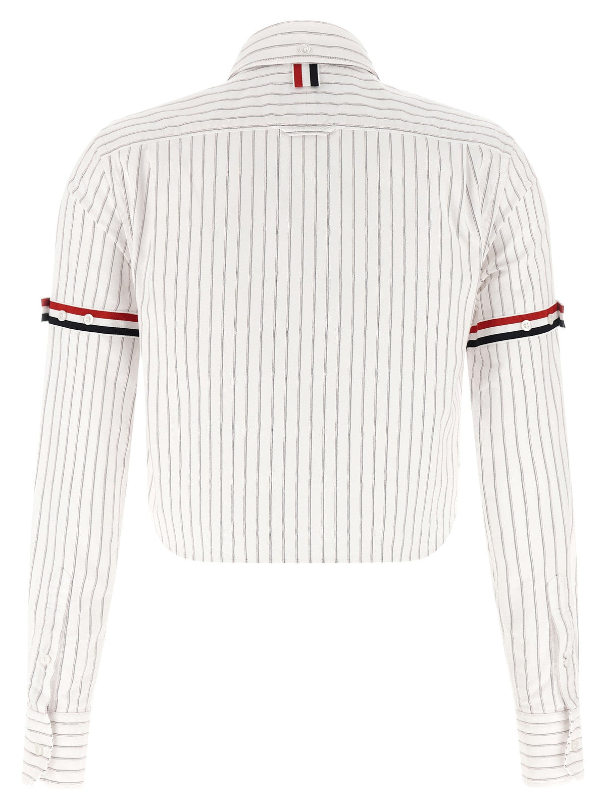 Thom Browne White Cotton Blouse