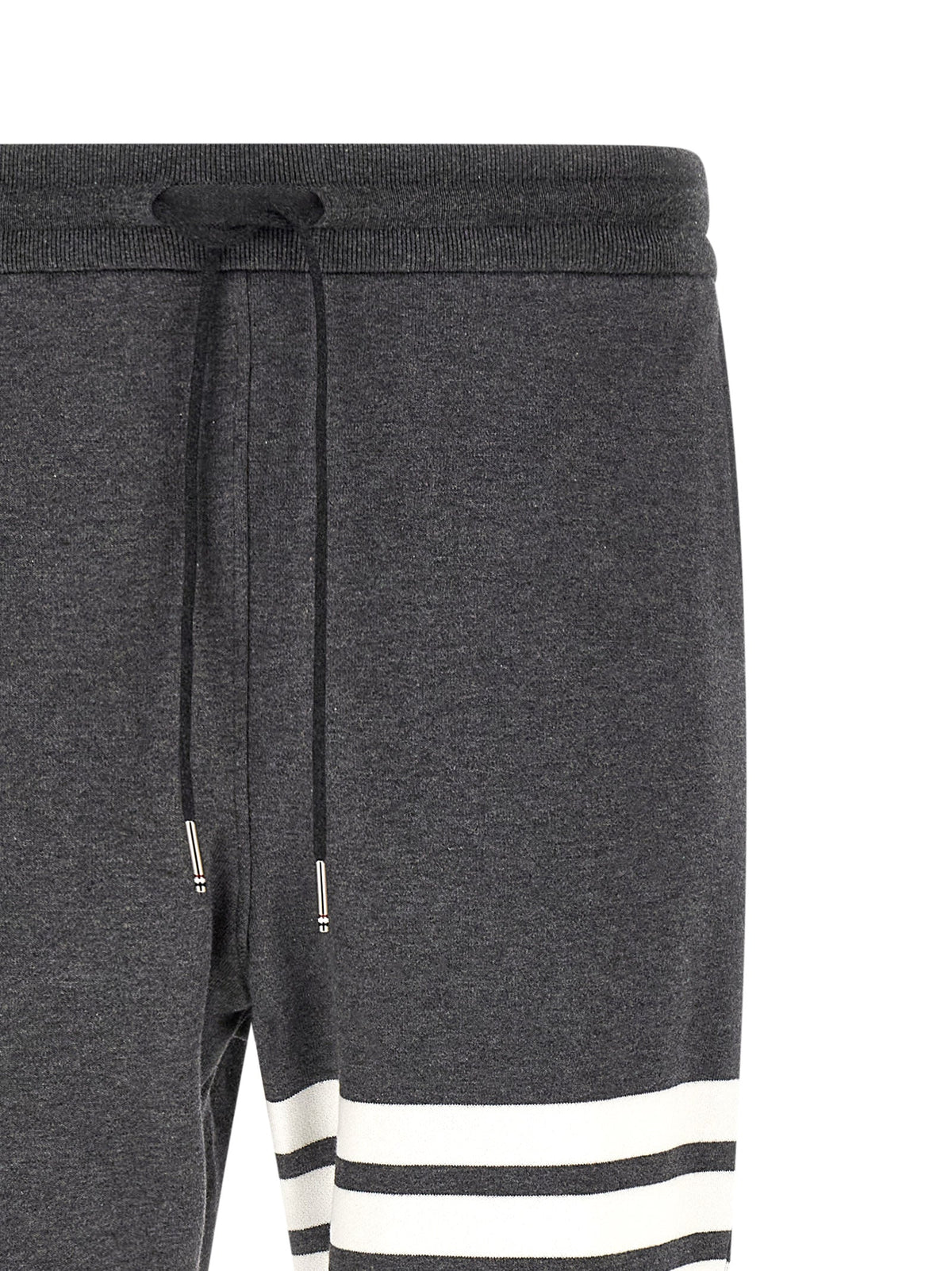 Thom Browne Gray Cotton Joggers (Workout Pants)