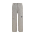 C.P. Company Gray Cotton Cargo Pants