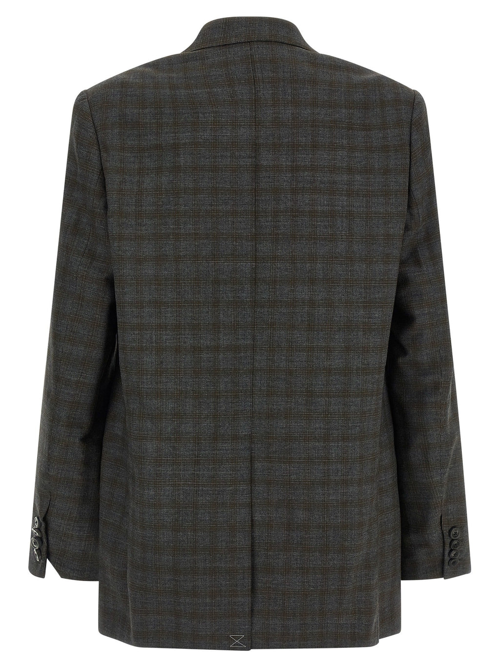 Dries Van Noten Gray Wool Blazer