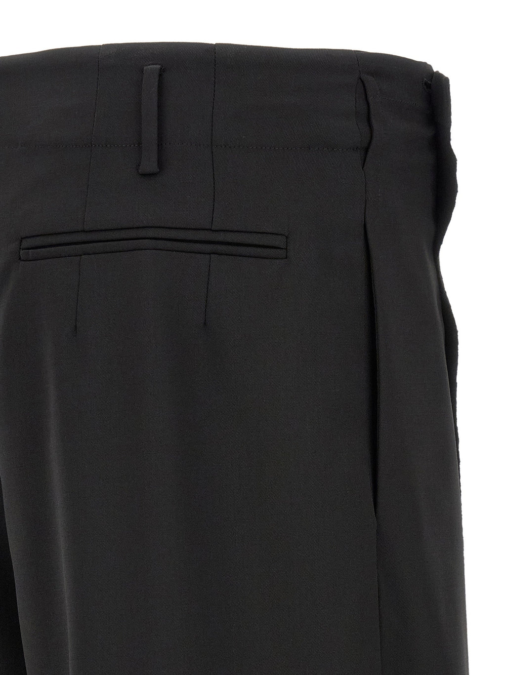 Kiko Kostadinov Black Virgin Wool Dress Pants