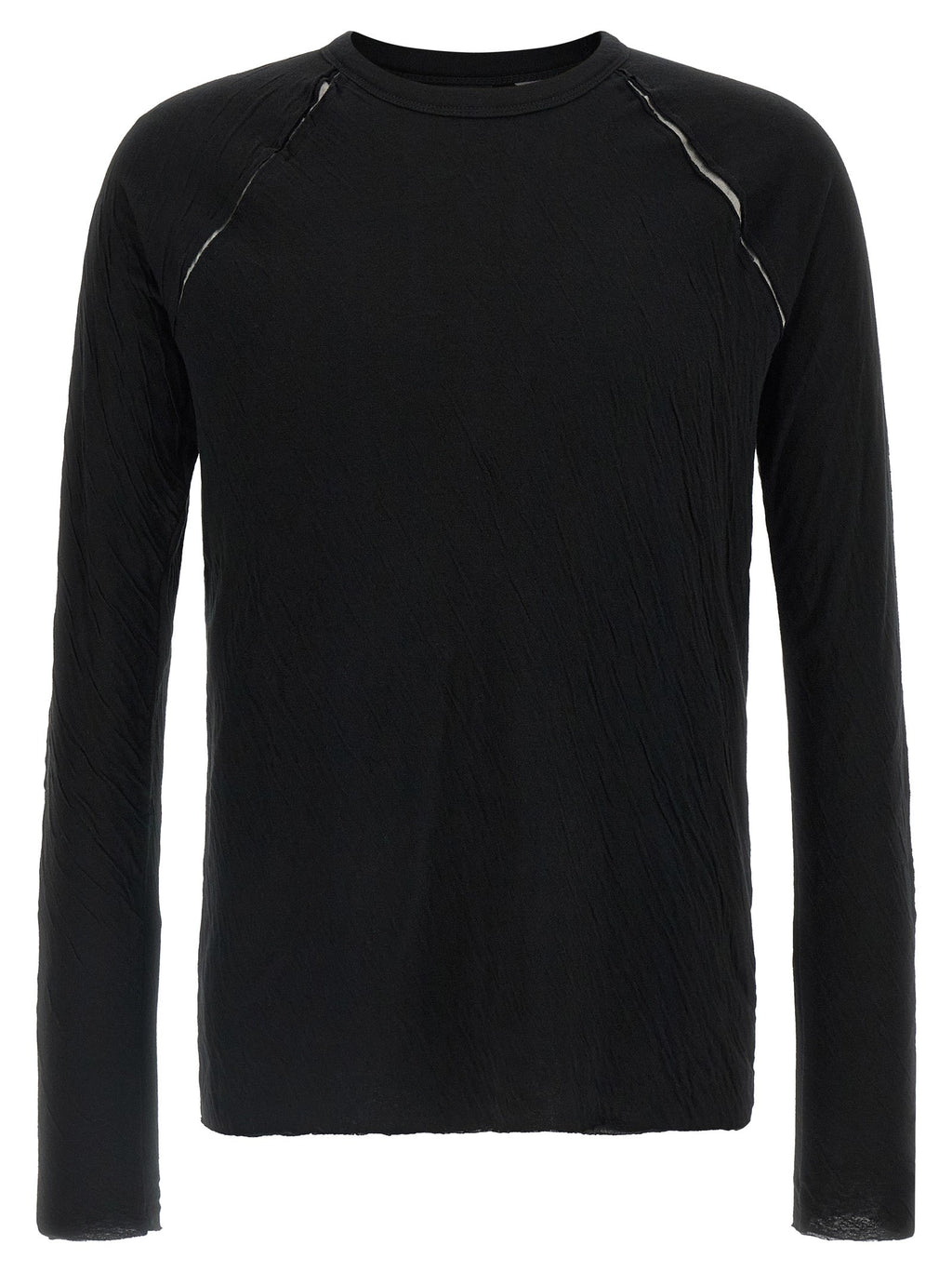 Thom Krom Black Cotton T-Shirt
