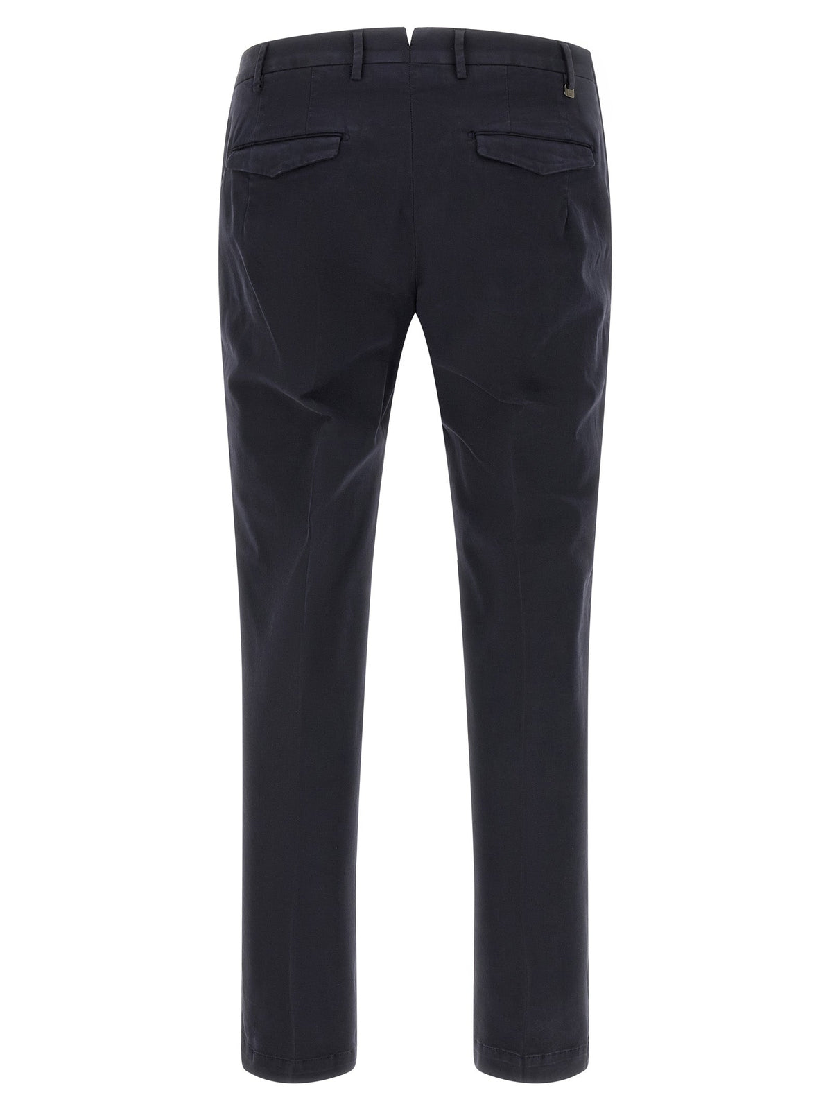 PT Torino Blue Cotton Casual Pants