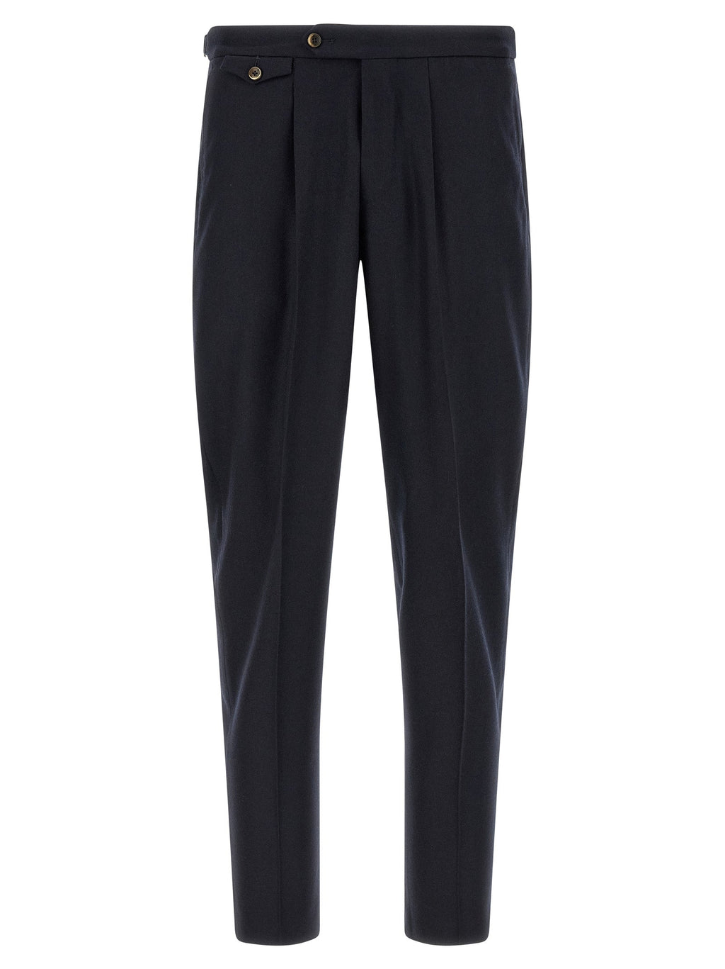 PT Torino Black Virgin Wool Dress Pants