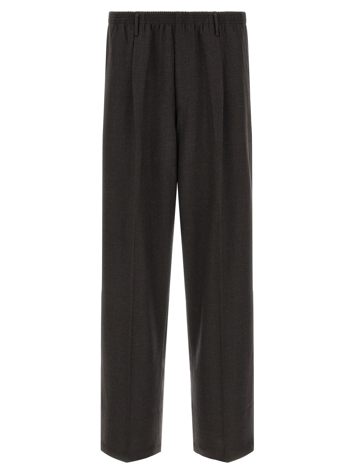 CELLAR DOOR Brown Virgin Wool Dress Pants