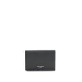 Saint Laurent Black Calf Leather Bos Taurus Wallet