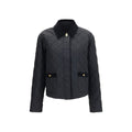 Ferragamo Black Cotton Full-Length Jacket