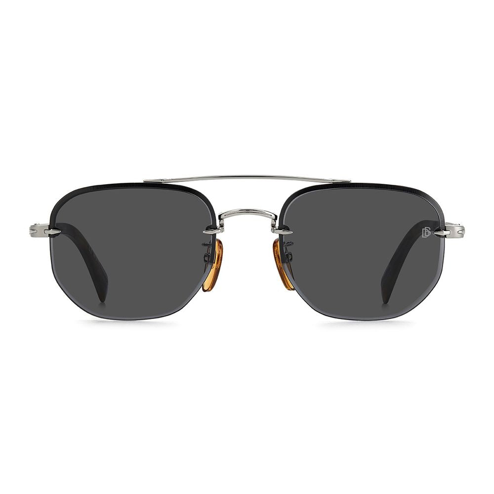 David Beckham Silver Metal Sunglasses