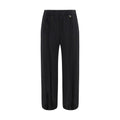 Burberry Black Wool Oves Aries Joggers (Workout Pants)