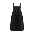 Ganni Black Recycled Polyester Casual Dress