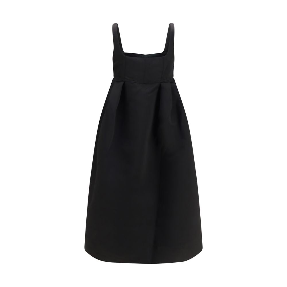 Ganni Black Recycled Polyester Casual Dress