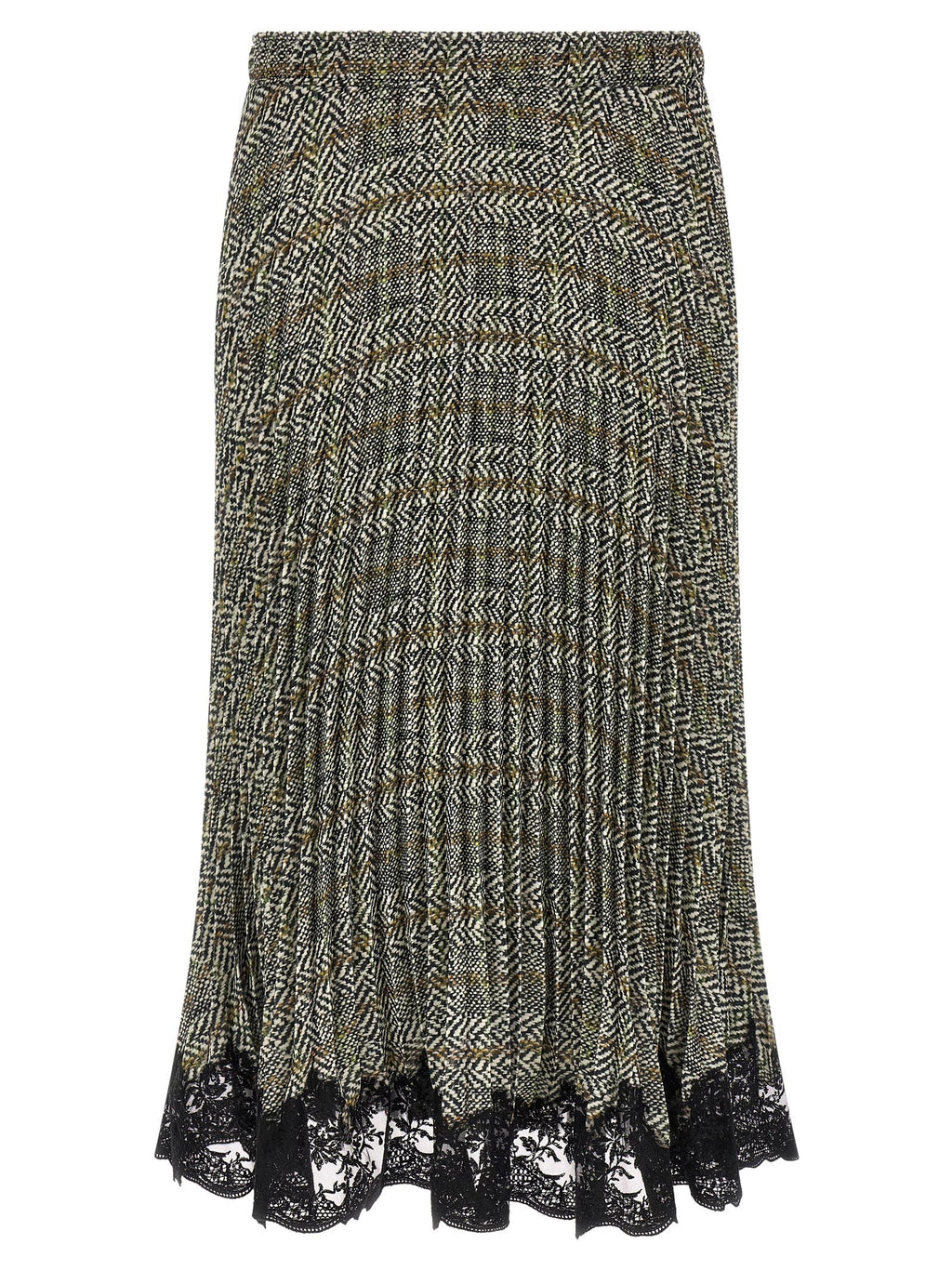 Ermanno Scervino Multicolor Polyester Midi Skirt