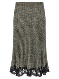 Ermanno Scervino Multicolor Polyester Midi Skirt