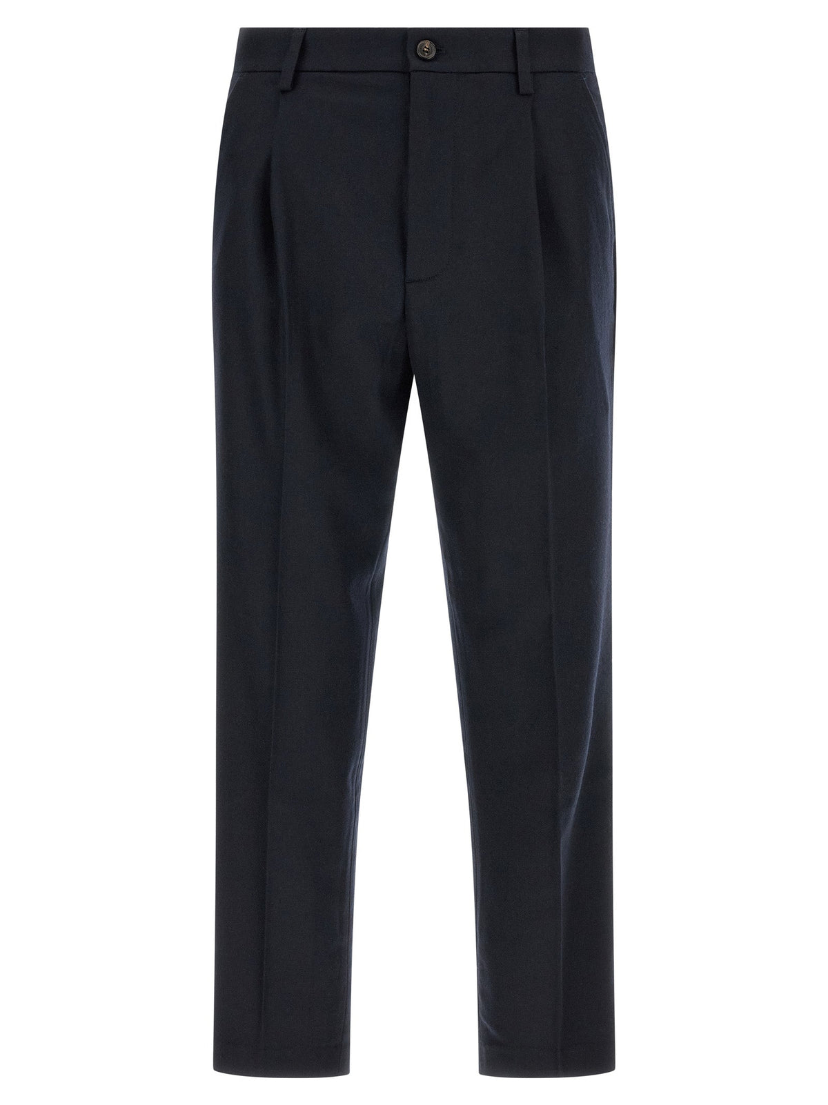 Department 5 Blue Wool Casual Pants