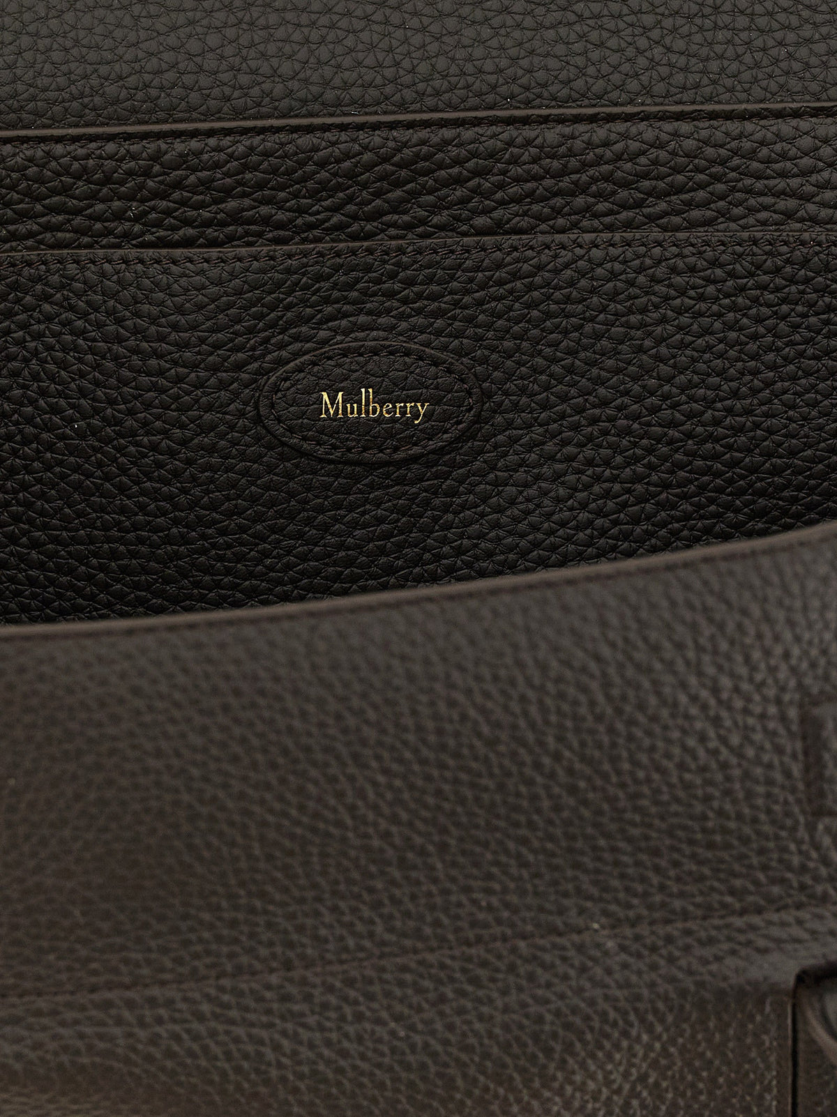 Mulberry Black Calfskin Shoulder Bag
