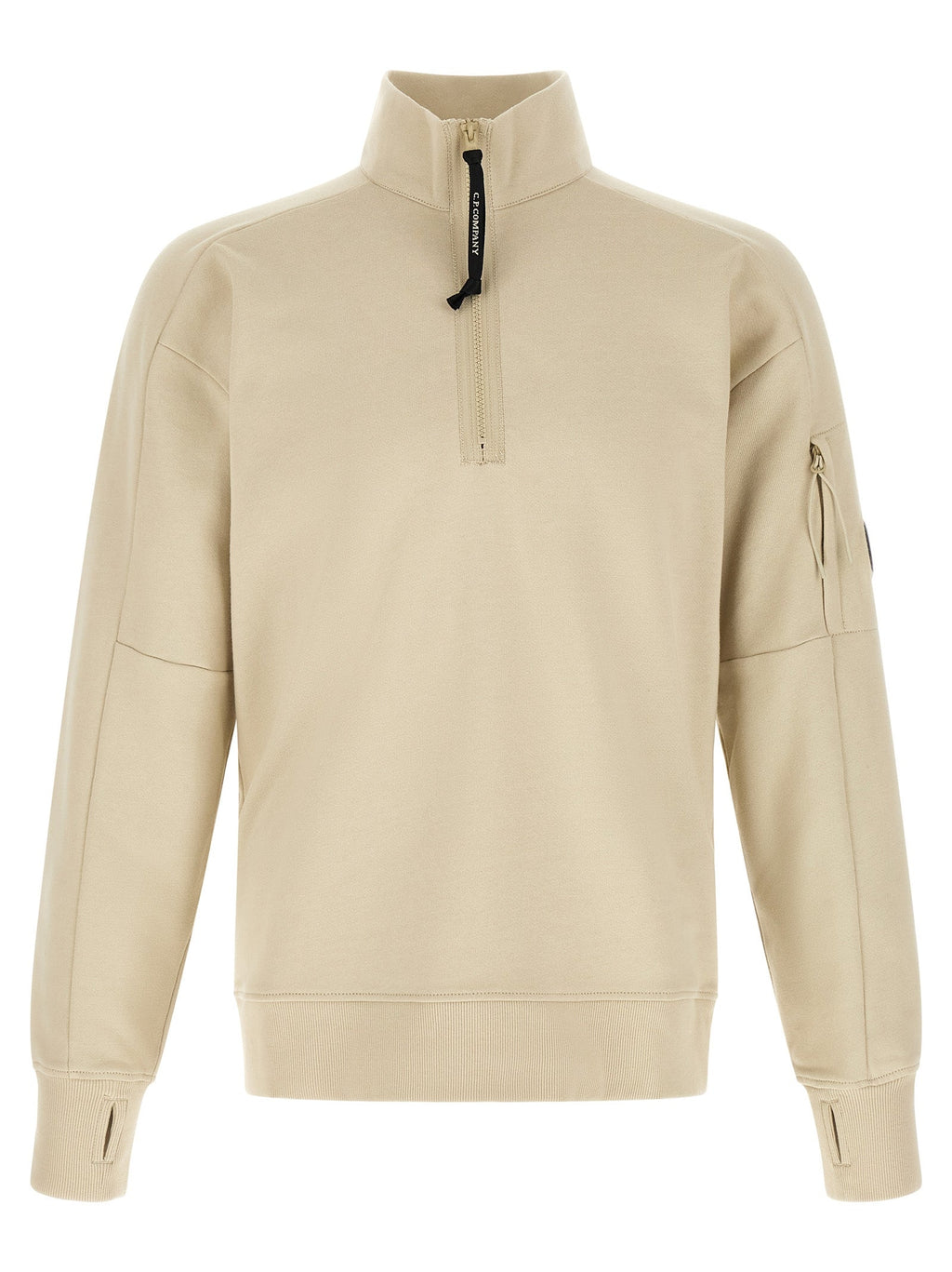 C.P. Company Beige Cotton Sweatshirt