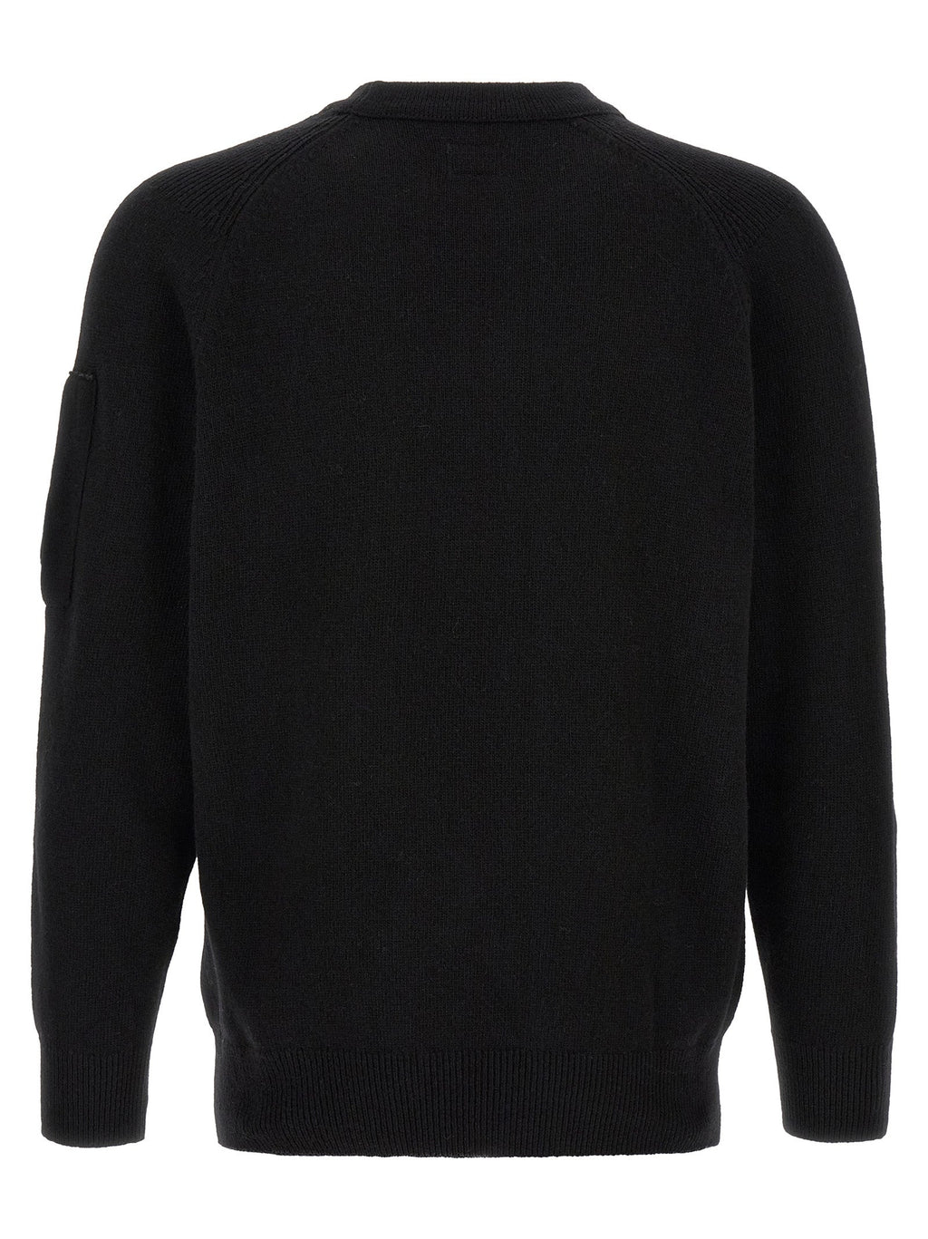 C.P. Company Black Wool Cardigan