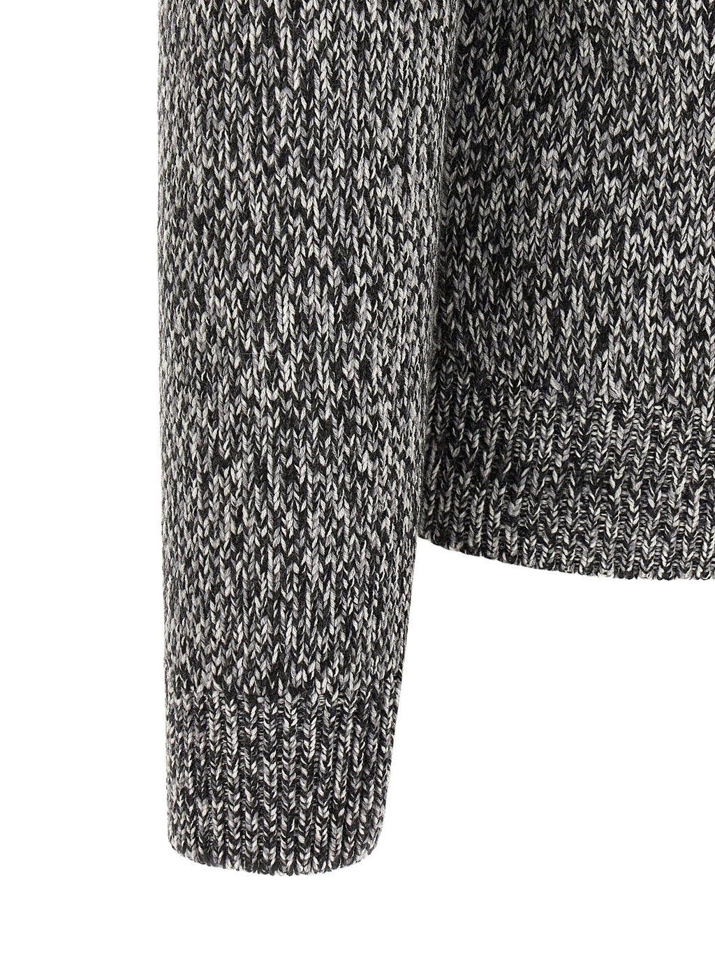 Brioni Bicolor Wool Cardigan