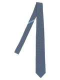 Ferragamo Blue Silk Scarf