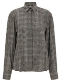 Ermanno Scervino Gray Viscose Blouse