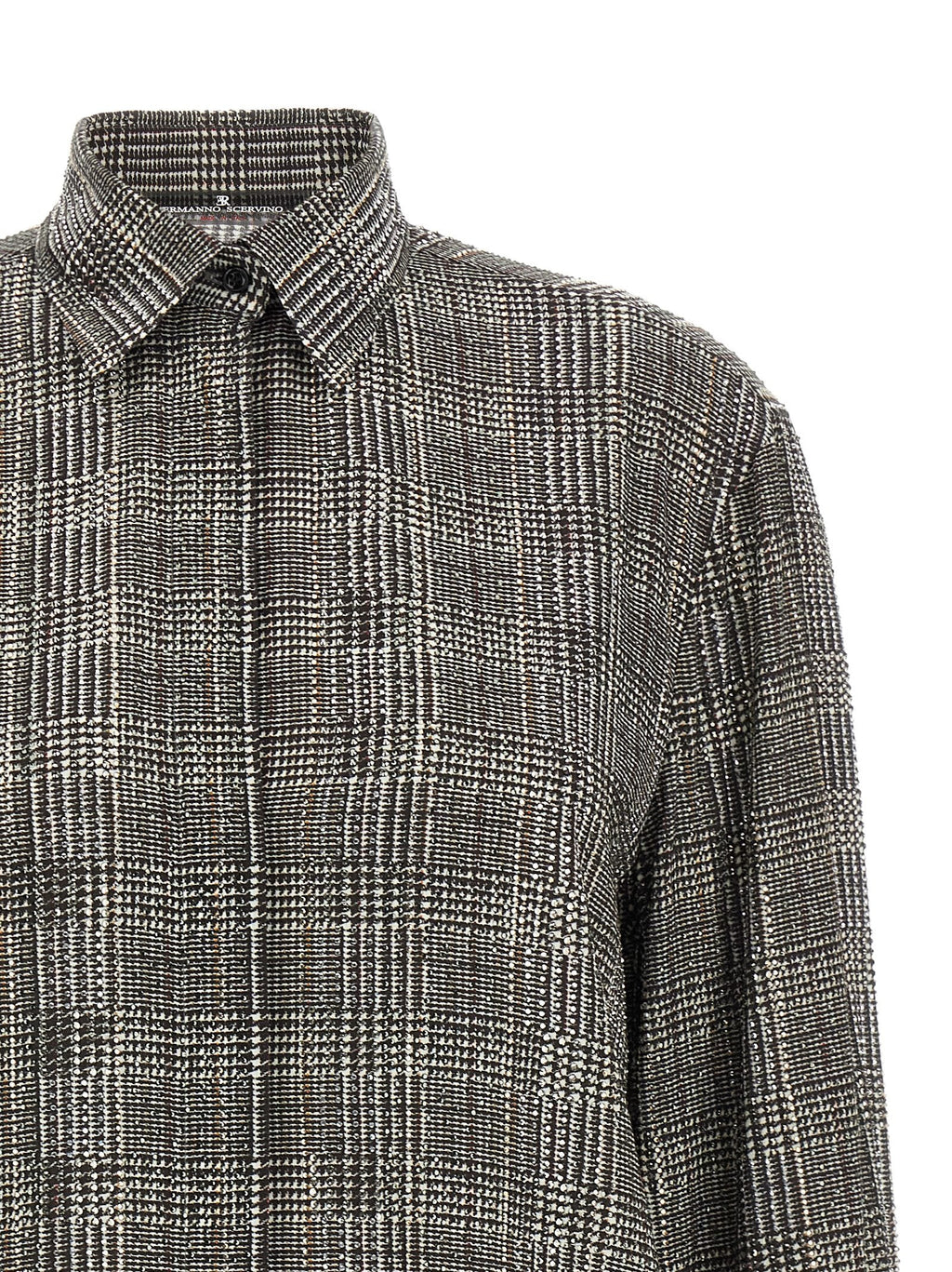 Ermanno Scervino Gray Viscose Blouse