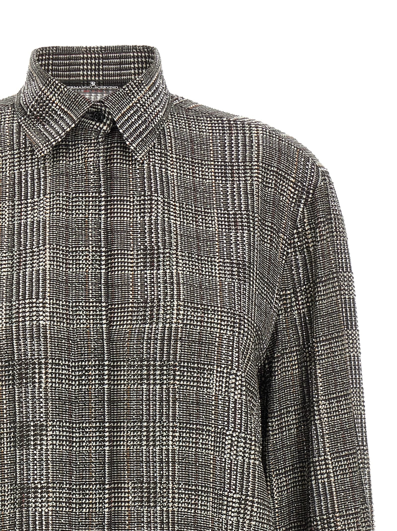 Ermanno Scervino Gray Viscose Blouse