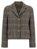 Ermanno Scervino Multicolor Virgin Wool Blazer