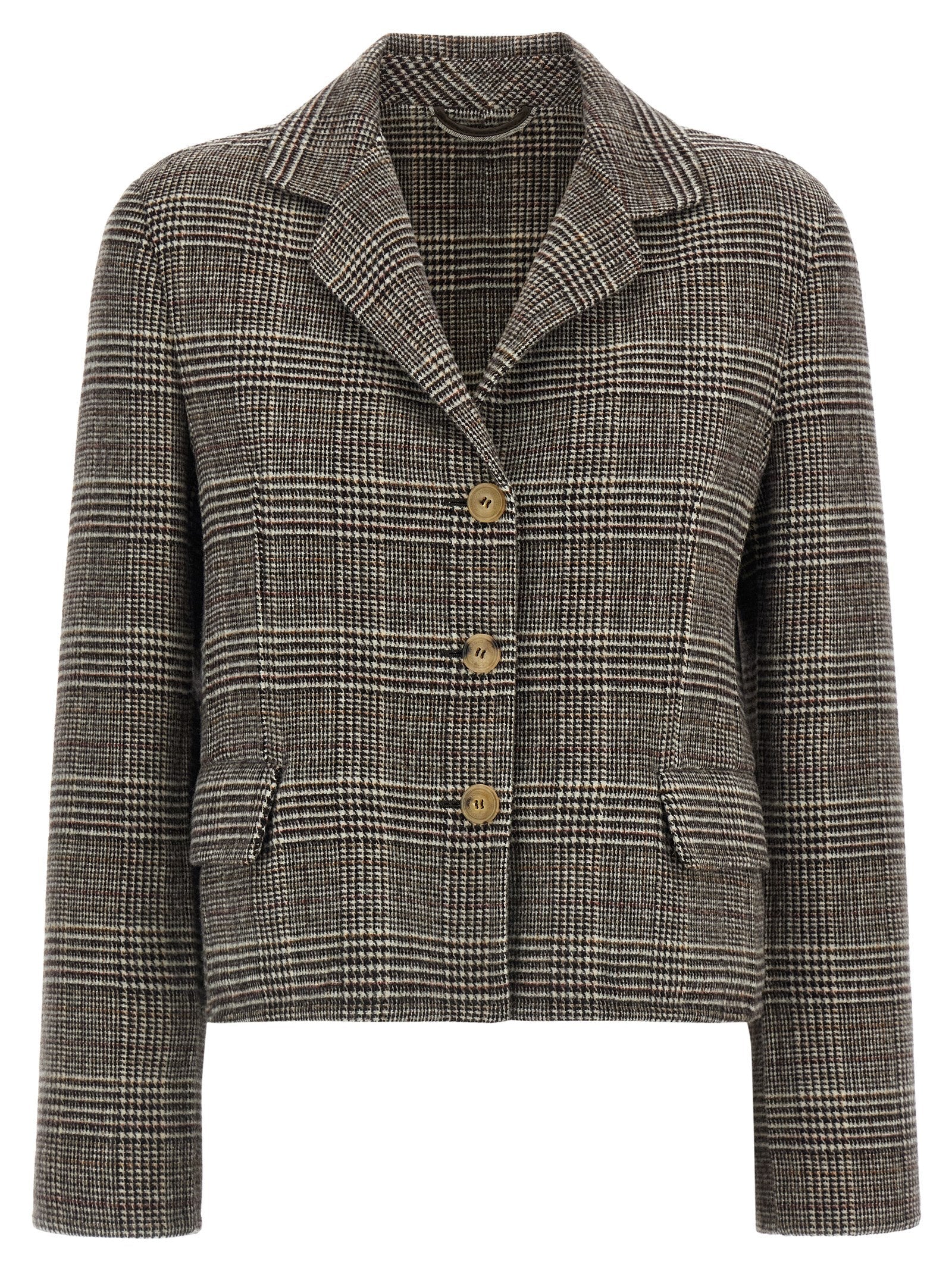 Ermanno Scervino Multicolor Virgin Wool Blazer
