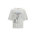 Represent Beige Cotton T-Shirt