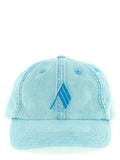 The Attico Blue Cotton Cap (Baseball Hat)