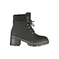 Lumberjack Black Polyester Ankle Boots