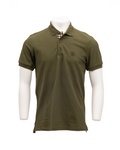 Burberry Olive Cotton Polo Shirt