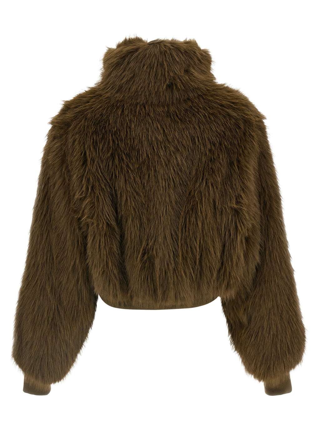 Fabiana Filippi Bicolor Virgin Wool Bomber