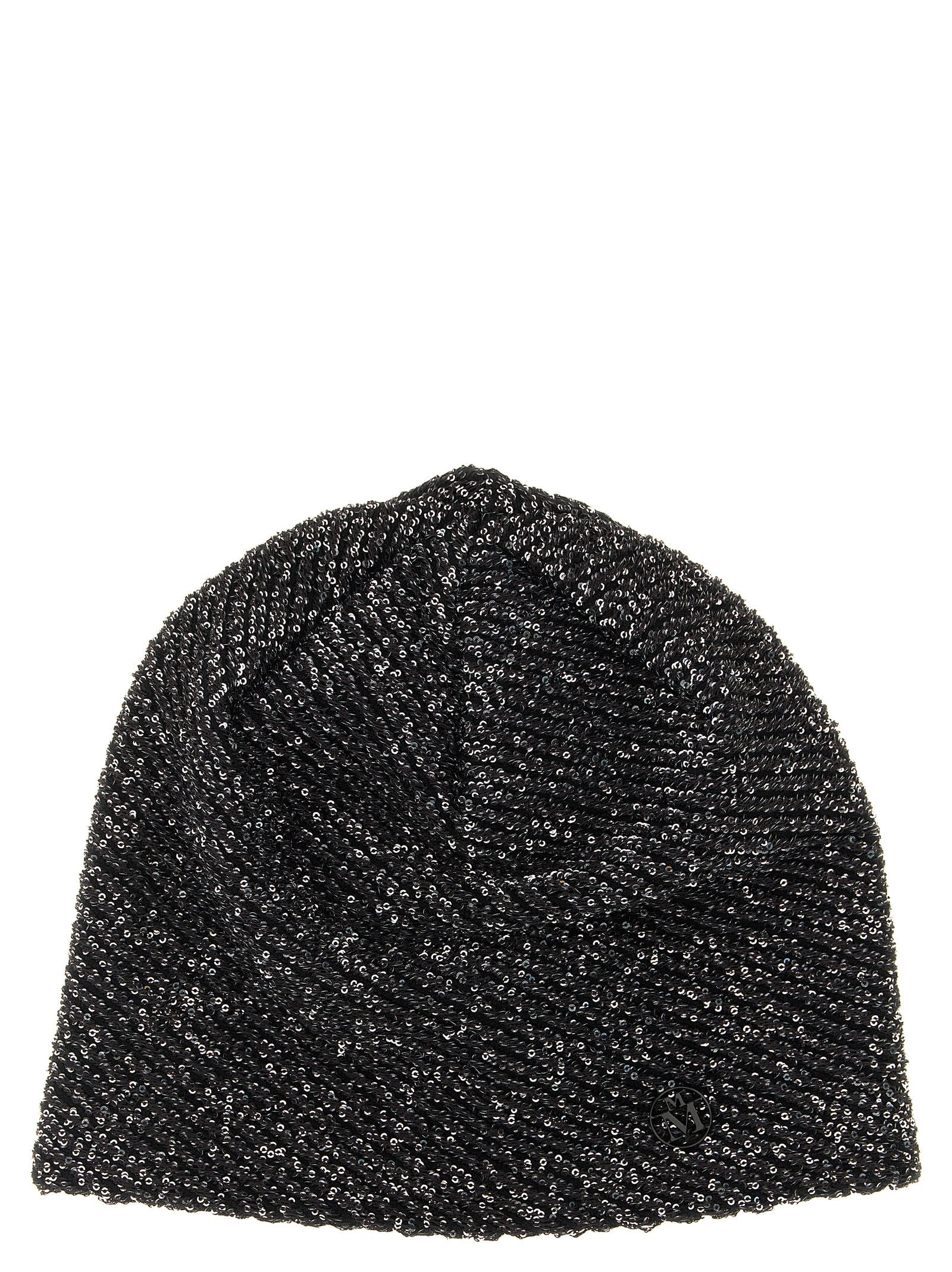 Maison Michel Black Wool Beanie