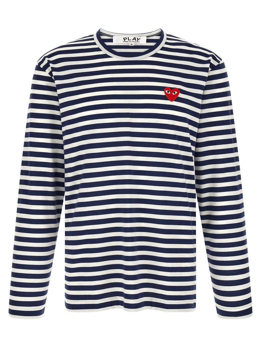 Comme Des Garçons Play Multicolor Cotton T-Shirt