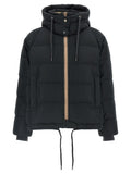 Brunello Cucinelli Black Cotton Full-Length Jacket