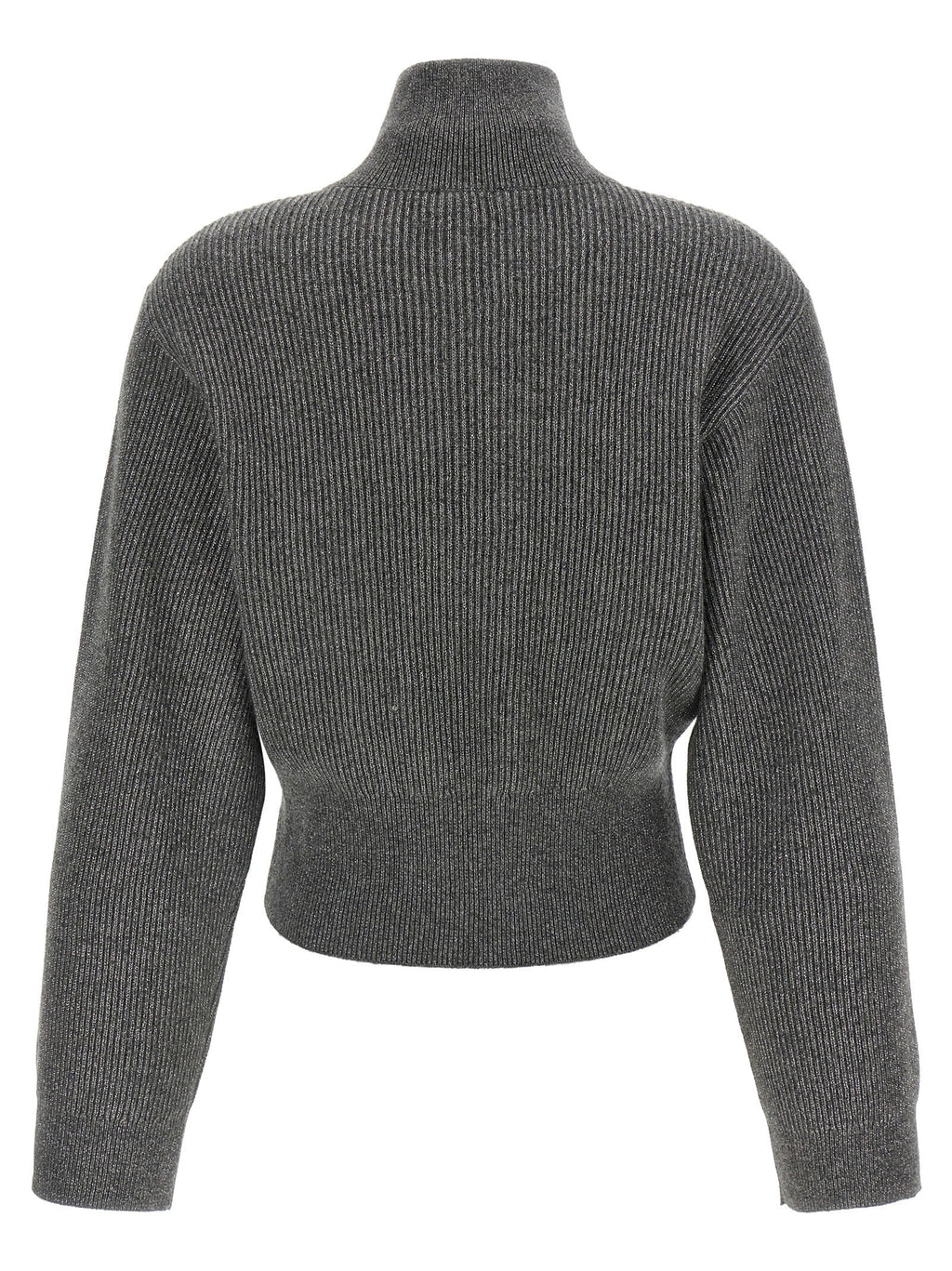 Brunello Cucinelli Gray Cashmere Cardigan