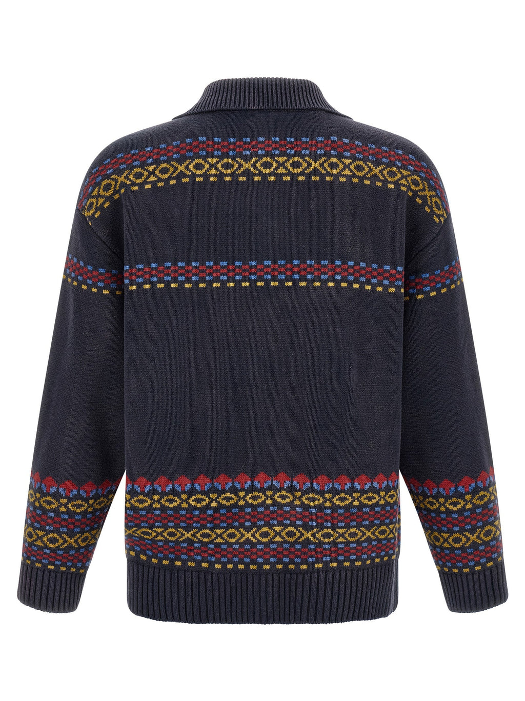 FOUND Blue Cotton Cardigan