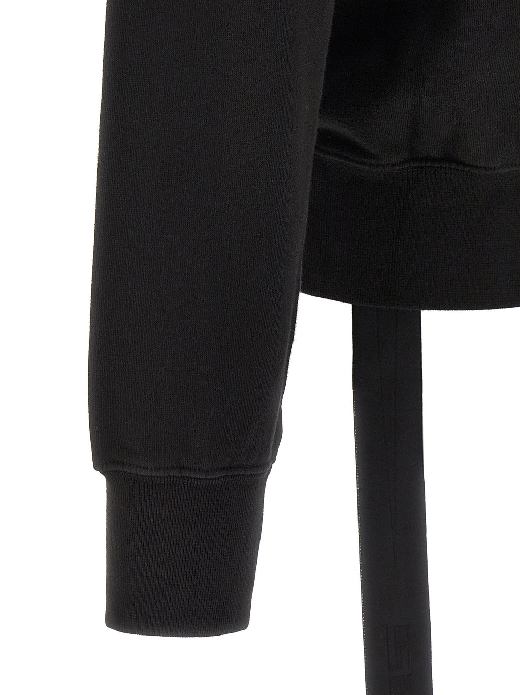DRKSHDW Black Cotton Sweatshirt