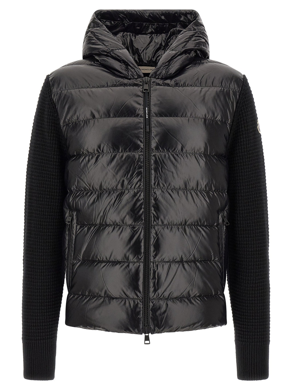 Moncler Black Polyamide Cardigan
