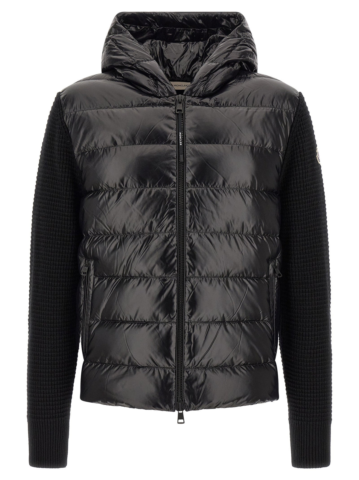 Moncler Black Polyamide Cardigan