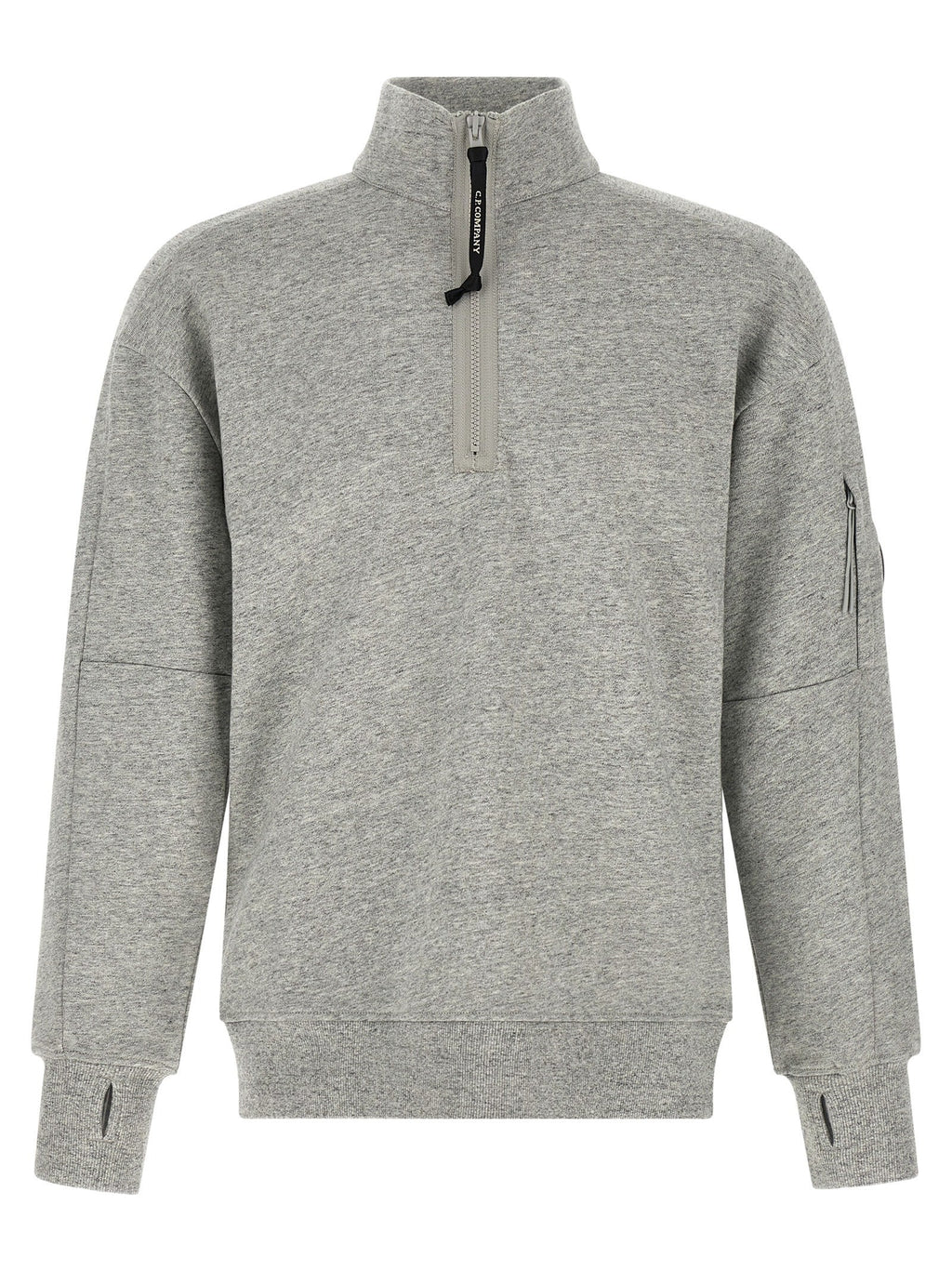 C.P. Company Gray Cotton Sweatshirt