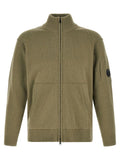 C.P. Company Bicolor Wool Cardigan
