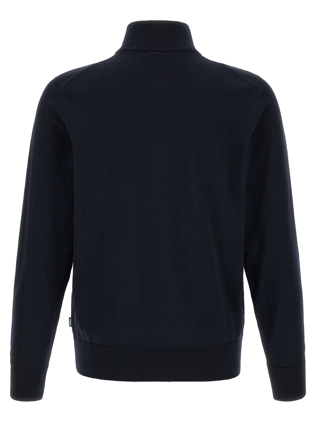 Hugo Boss Blue Virgin Wool Cardigan