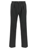 Incotex Gray Polyester Dress Pants