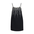 Valentino Garavani Black Wool Oves Aries Cocktail Dress