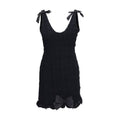 Alessandra Rich Black Cotton Casual Dress