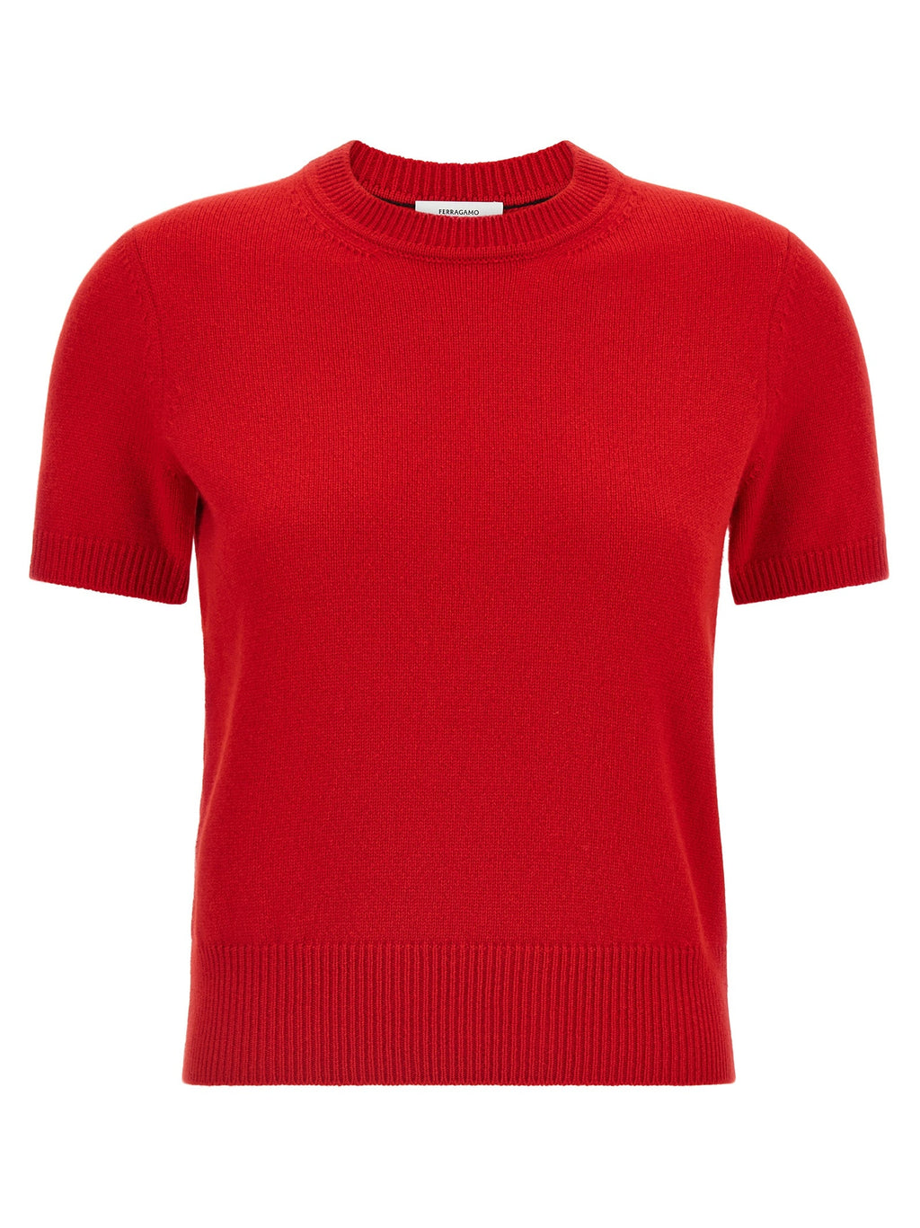 Ferragamo Red Cashmere Sweater